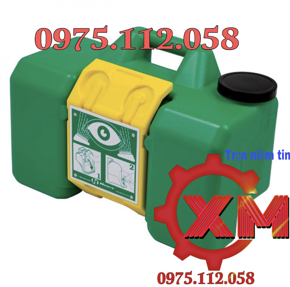 Bồn rửa mắt khẩn cấp di động