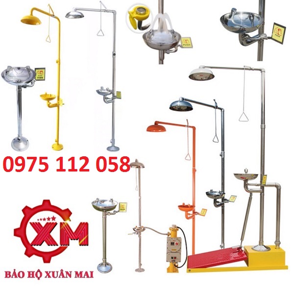 BHLĐ Xuân Mai cung cấp thiết bị rửa mắt khẩn cấp, thiết bị bhld giá rẻ