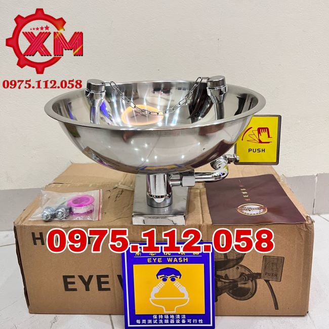 Bồn rửa mắt khẩn cấp chính hãng