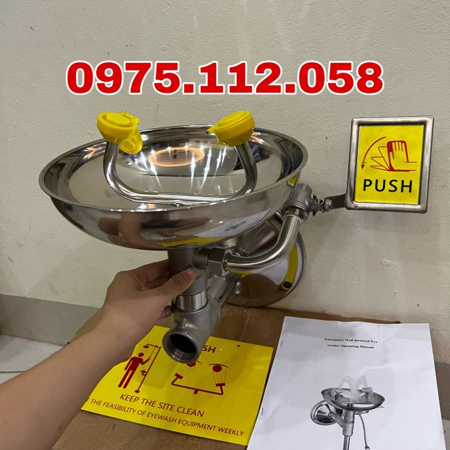 Bồn rửa mắt khẩn cấp chính hãng